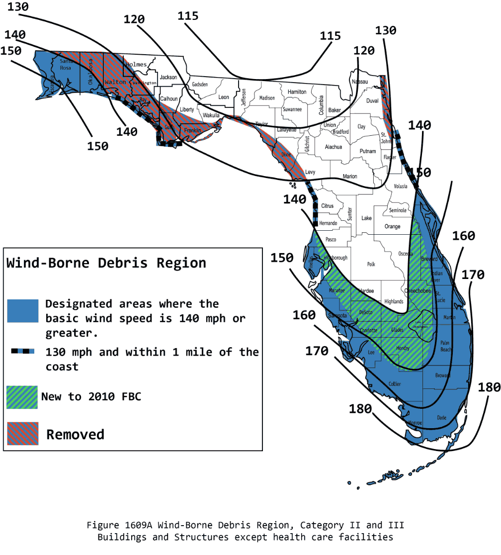 Wind Zone Map | West Coast Windows